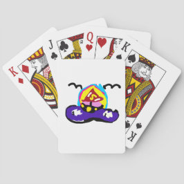 Boot zomer rit pokerkaarten