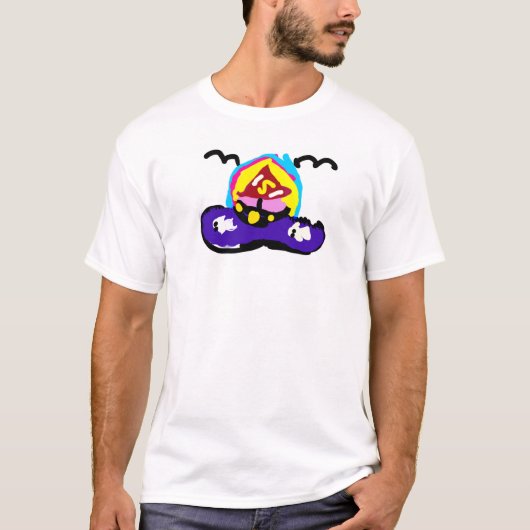 Boot zomer rit  t-shirt (Voorkant)