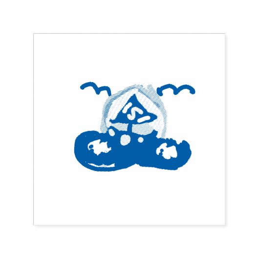 Boot zomer rit  zelfinktende stempel (Design)