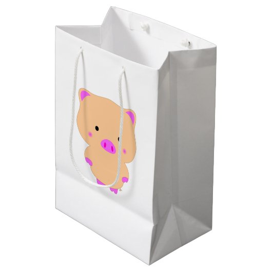 Bootan-cadeausjassen Medium Cadeauzakje (Voorkant Gekanteld)