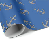 Bootanker Cartoon Cadeaupapier (Rol Hoek)