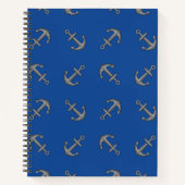 Bootanker Cartoon Notitieboek (Voorkant)