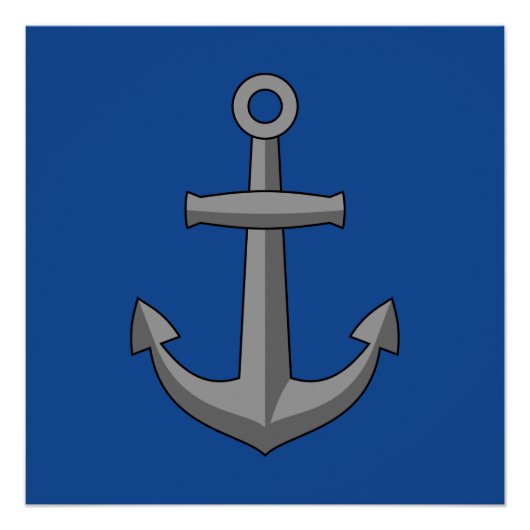 Bootanker Cartoon Perfect Poster (Voorkant)