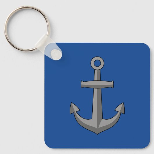 Bootanker Cartoon Sleutelhanger (Voorkant)