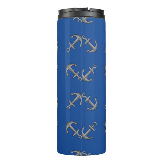 Bootanker Cartoon Thermosbeker (Achterkant)