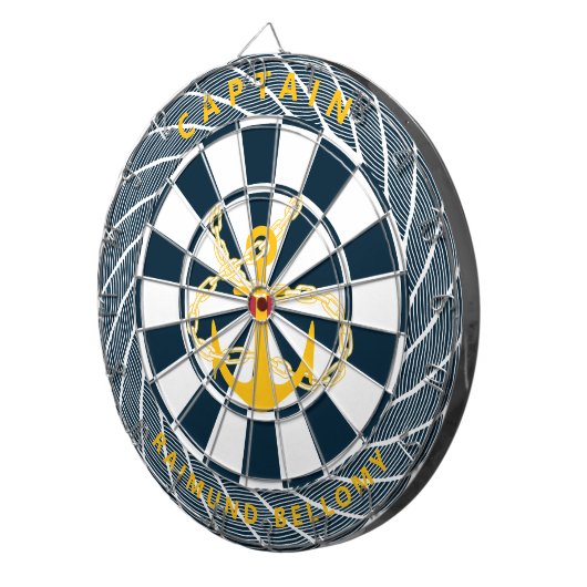 Bootanker Dartboard Dartbord (Voorkant Rechts)