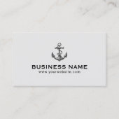  bootanker professioneel nautisch visitekaartje (Voorkant)