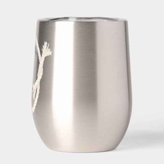 Bootanker wit touw Lijst (Achterkant)