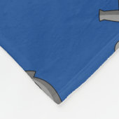 Bootankerpatroon Cartoon Fleece Deken (Hoek)