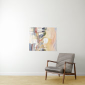 Bootbaai | Kust Oceaan Aquarel Schilderij Wandkleed (In Situ (horizontaal))