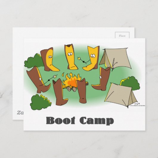 Bootcamp Briefkaart (Voorkant / Achterkant)