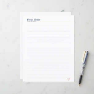 Bootcamp Brieven Van Thuis Briefpapier