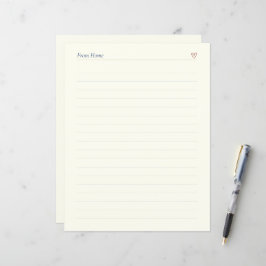Bootcamp Brieven Van Thuis Briefpapier