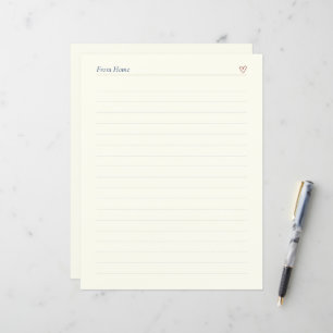 Bootcamp Brieven Van Thuis Briefpapier