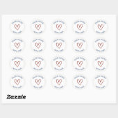 Bootcamp Brieven Van Thuis Envelope Seal Sticker (Vel)