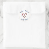 Bootcamp Brieven Van Thuis Envelope Seal Sticker (Tas)