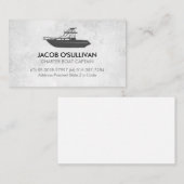 Bootcharter Gevist Visitekaartje (Voorkant / Achterkant)