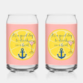 Bootcruise Blikvorm Glas (Achterkant)