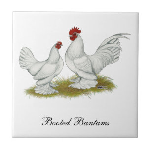 Booted Bantams Tegeltje