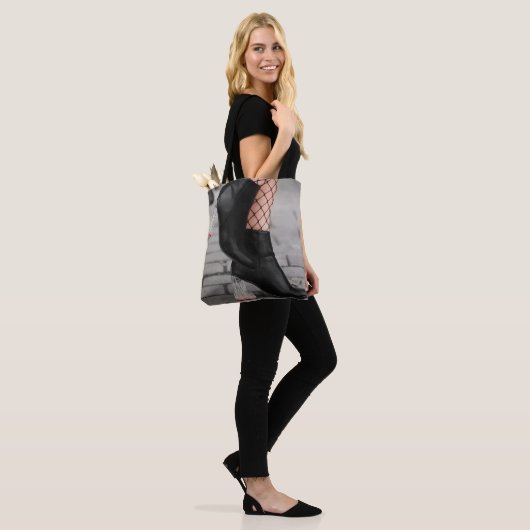 Booted & Bold Enkelboots Tas (Op model)