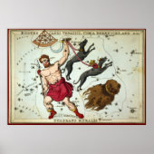 Bootes Canes Venatici, Coma Berenices enz. Poster (Voorkant)
