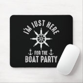 Bootfeest Vaarboot Kapitein Boot Eigenaar Zeiler B Muismat (Met muis)