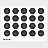 Bootgolven Zonnestralen Meer Dagen Schattigee Retr Ronde Sticker (Vel)