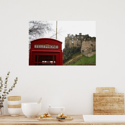 Booth & Castle Poster (Keuken)