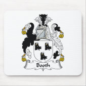 Booth Family Crest Muismat (Voorkant)