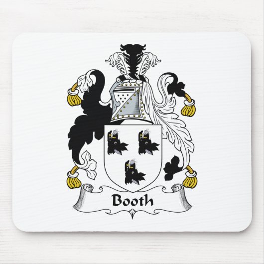 Booth Family Crest Muismat (Voorkant)