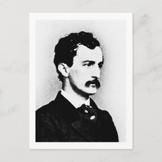 Booth ~ John Wilkes / Assassin Briefkaart (Voorkant)