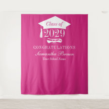 Booth Roze Afstudeerfeest Welkom