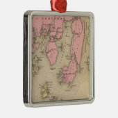 Boothbay, aangrenzende eilanden metalen ornament (Rechts)