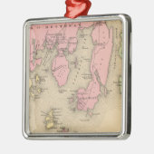 Boothbay, aangrenzende eilanden metalen ornament (Links)