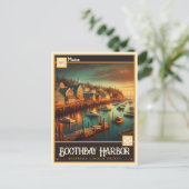 Boothbay Harbor, Maine |  Briefkaart (Staand voorkant)