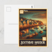 Boothbay Harbor, Maine |  Briefkaart (Voorkant / Achterkant)