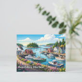 Boothbay Harbor VS Briefkaart (Staand voorkant)