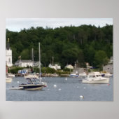 Boothbay Harbour 11-inch x 8,5-inch Poster papier (Voorkant)