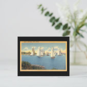 BoothBay Harbour Briefkaart (Staand voorkant)