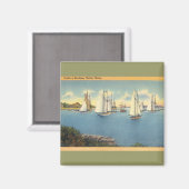 BoothBay Harbour Magneet (Voorkant / Achterkant)