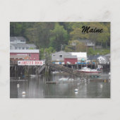 Boothbay Harbour, Maine Briefkaart (Voorkant)