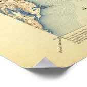 Boothbay Harbour Maine Map 1893 Poster (Hoek)