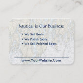 Boothbay Harbour Maine Nautische Grafiek Schoon Fr Visitekaartje (Voorkant)