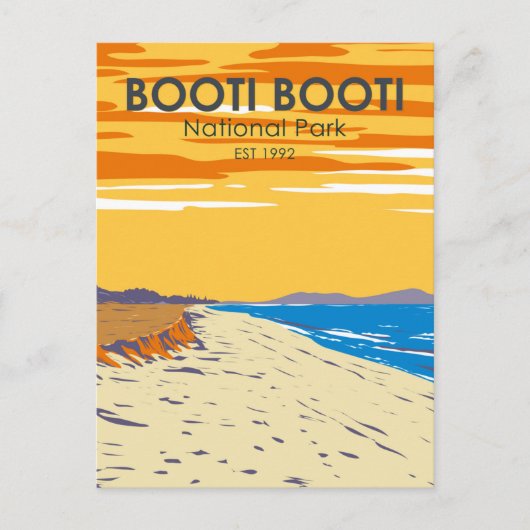 Booti Booti National Park Australia Briefkaart (Voorkant)
