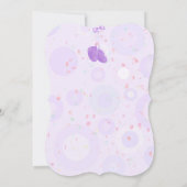 "bootie call" baby shower uitnodiging (Achterkant)