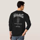 Bootie Shake, wit ontwerp T-shirt (Achterkant volledig)