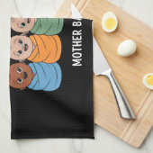 Bootiful Baby's Moeder Baby Verpleegster Halloween Theedoek (Quarter Fold)