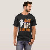 Bootiful dag om levens te redden Halloween verplee T-shirt (Voorkant volledig)