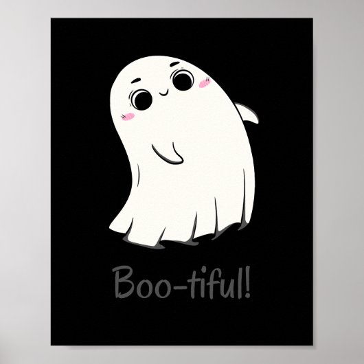 Bootiful Ghostly Charm Wall Art Poster (Voorkant)