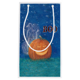 Bootiful Halloween Big Pumpkin Cute Ghost Klein Cadeauzakje